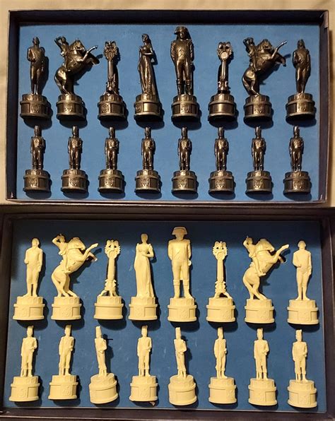 napoleon chess set replica|napoleon themed chess set.